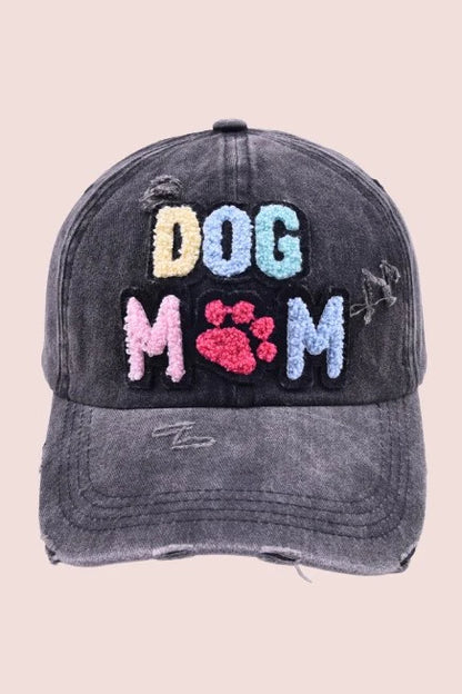 Dog Mom Chenille Hat