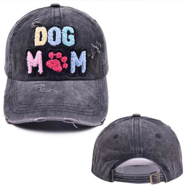 Dog Mom Chenille Hat